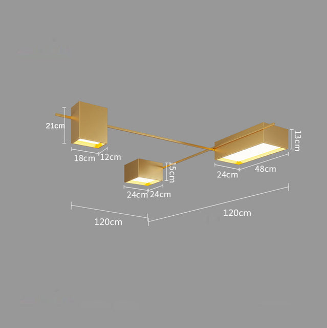 Plafonnier LED Industriel Alanigeo
