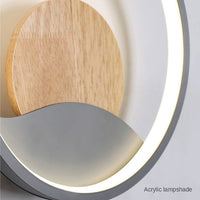 Applique murale LED ronde Globe