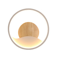 Applique murale LED ronde Globe