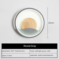 Applique murale LED ronde Globe