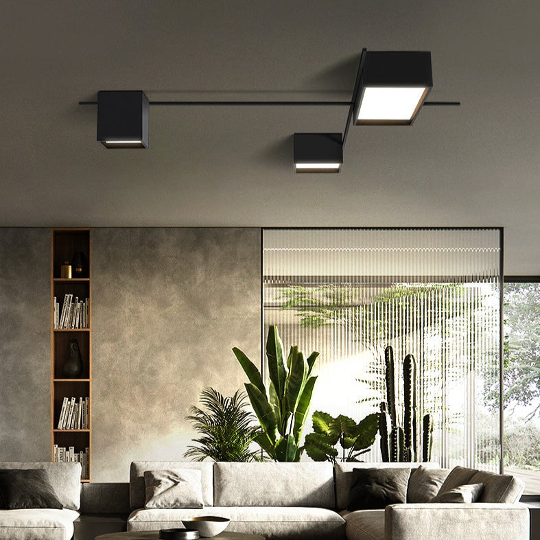 Plafonnier LED Industriel Alanigeo