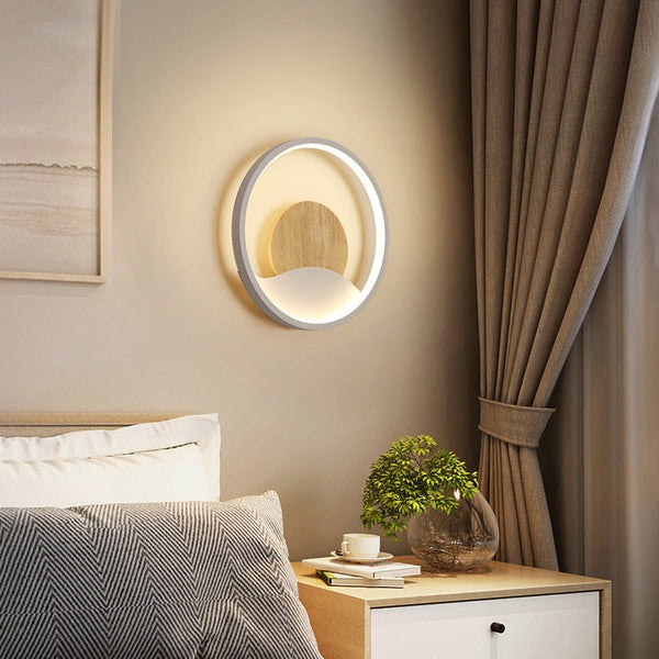 Applique murale LED ronde Globe