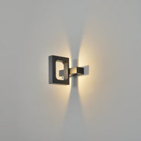 Applique murale LED pivotante Havery en métal.