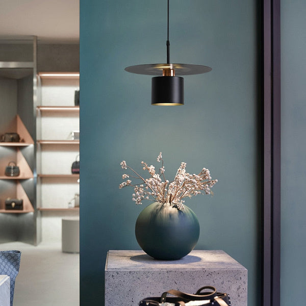 Suspension design Roscot avec abat-jour cylindrique