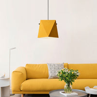 Suspension LED métal coloré Alana