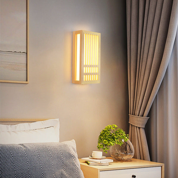 Applique murale LED japonaise Pastor