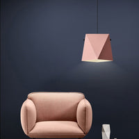 Suspension LED métal coloré Alana