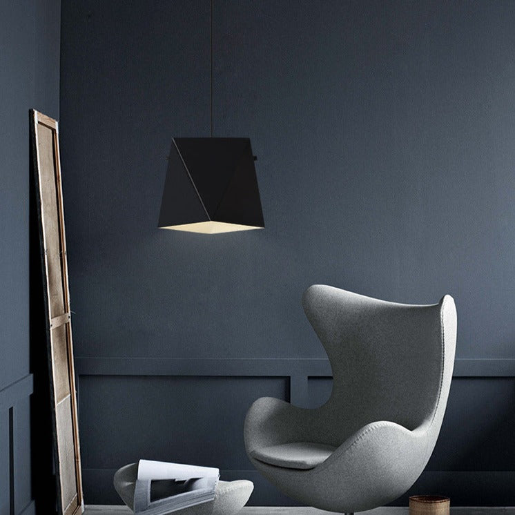 Suspension LED métal coloré Alana