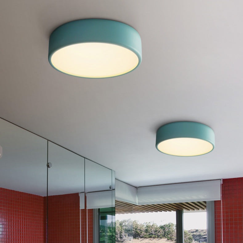 Plafonnier LED Circula en Métal Coloré - Beryl