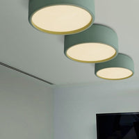 Plafonnier LED Circula en Métal Coloré - Beryl