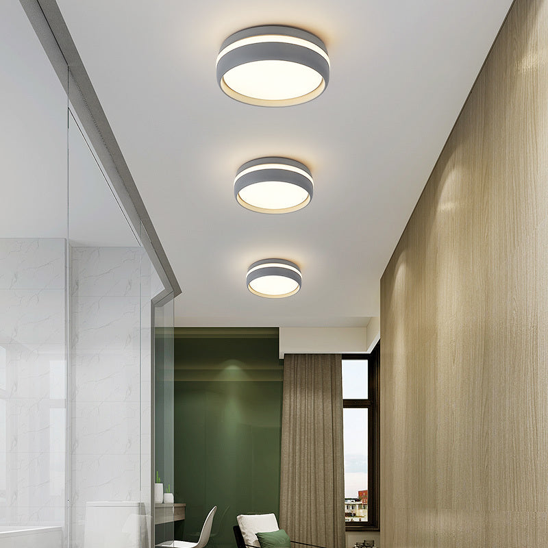 Plafonnier LED moderne rond Mibarri
