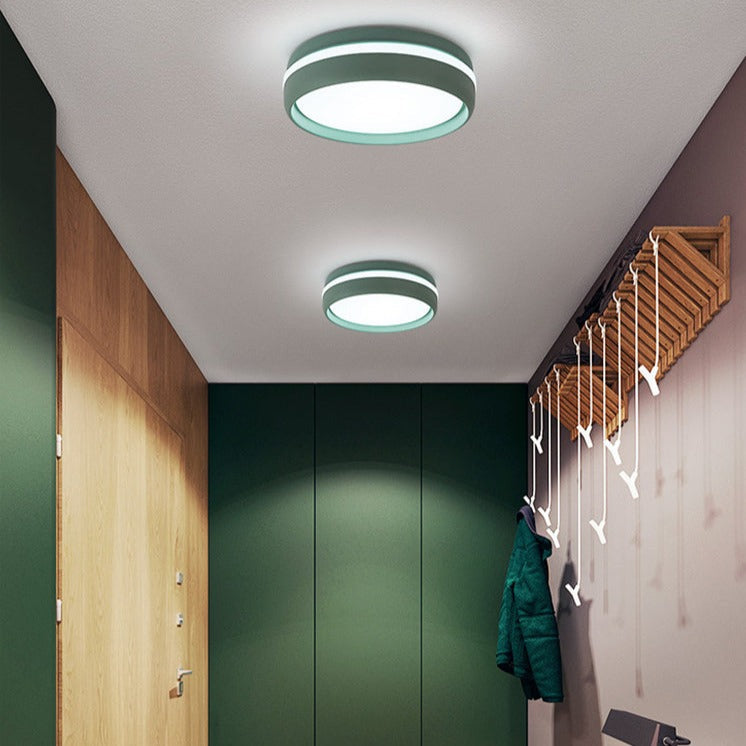 Plafonnier LED moderne rond Mibarri