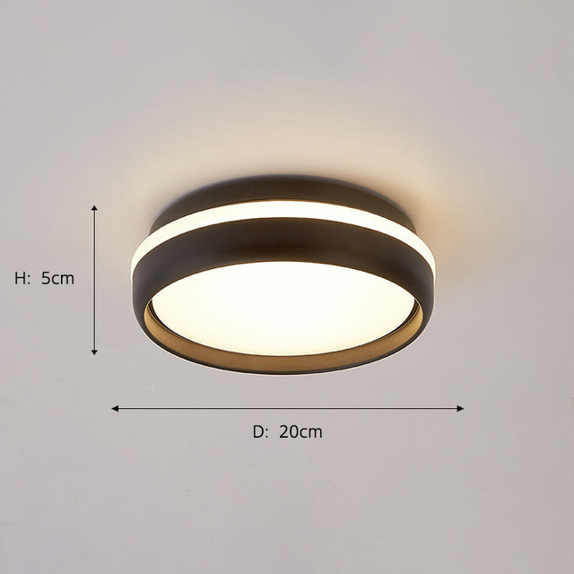 Plafonnier LED moderne rond Mibarri