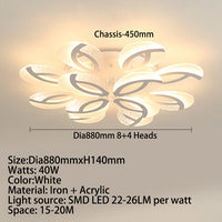 Plafonnier LED Floral Jalen