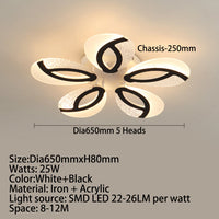Plafonnier LED Floral Jalen