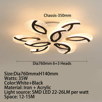 Plafonnier LED Floral Jalen
