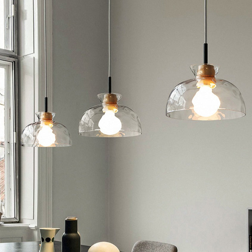 Lustre Dante Glass: Moderne et Élégant