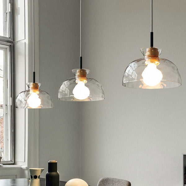 Lustre Dante Glass: Moderne et Élégant