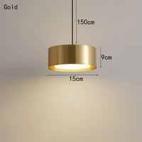 Suspension LED métallique Reese