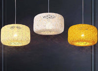 Suspension LED bambou Caneword