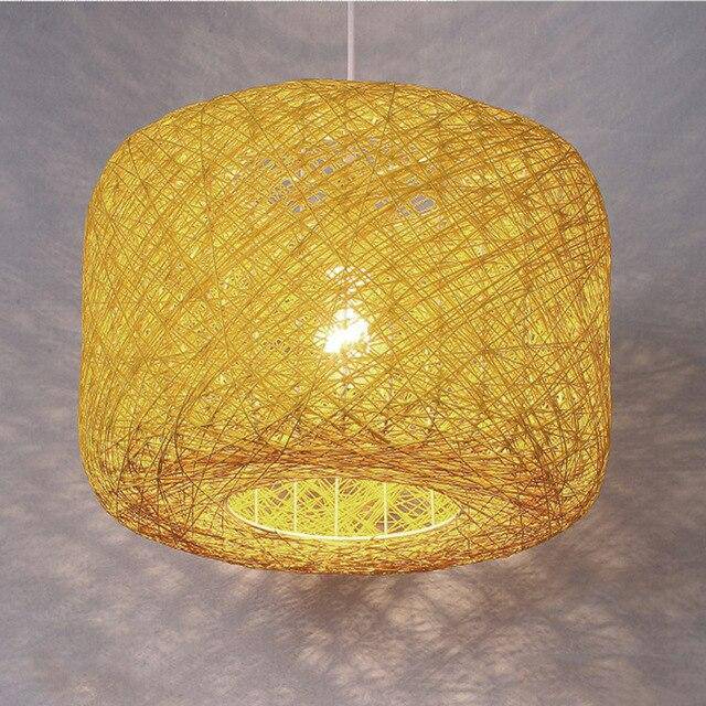 Suspension LED bambou Caneword