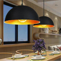 Suspension design rayures demi-boule Cover