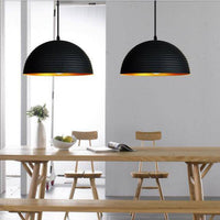 Suspension design rayures demi-boule Cover