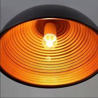 Suspension design rayures demi-boule Cover