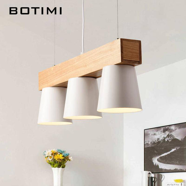 Suspension bois et métal Nordic