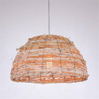 Suspension demi boule en bambou Teahouse - Style Zen