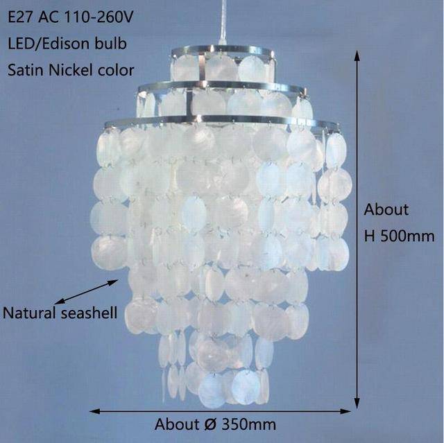 Suspension Natural Confettis Tri-circles