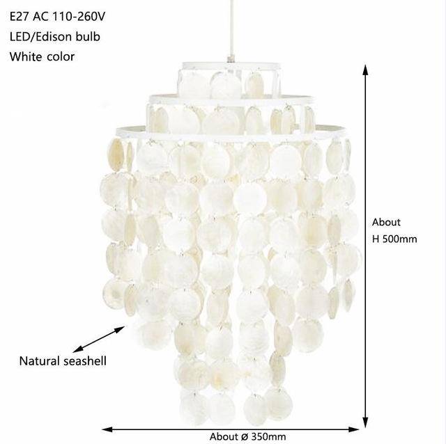 Suspension Natural Confettis Tri-circles