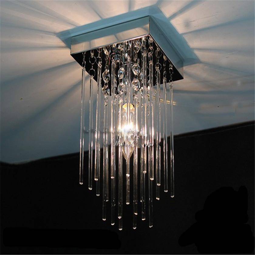 Plafonnier LED Crystal Chrome