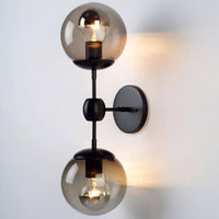 Applique murale Vintage avec boules en verre.
