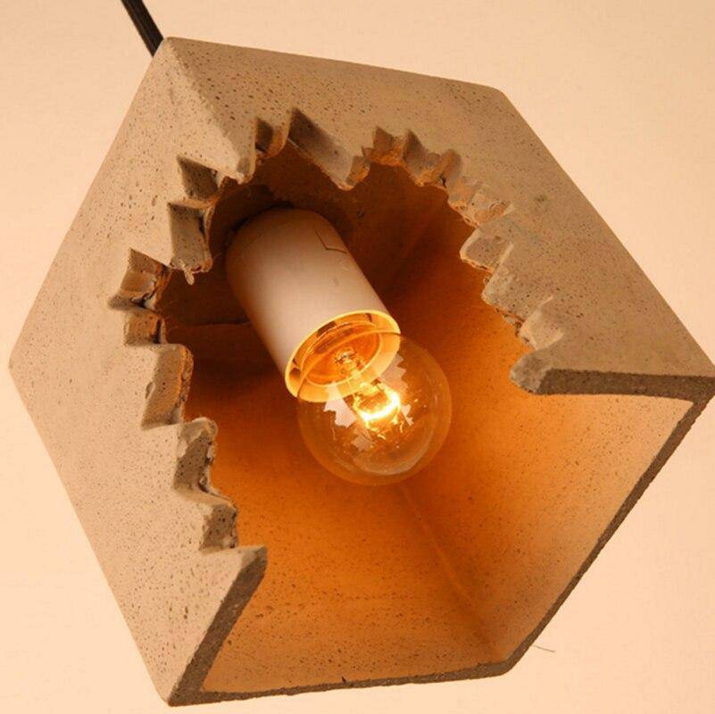 Suspension Concrete en céramique terracotta