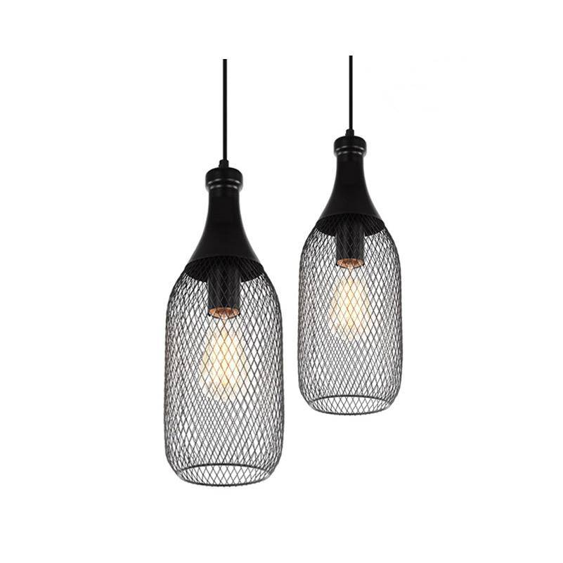 Suspension bouteille en cage Hall.
