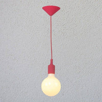 Suspension Tea Shop - Fil Coloré et Ampoule