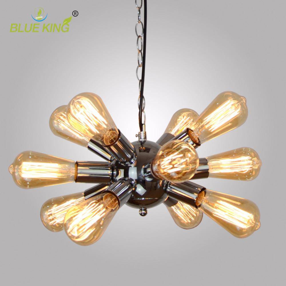 Suspension Boule Chrome Multi-Lumière