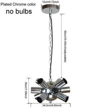 Suspension Boule Chrome Multi-Lumière