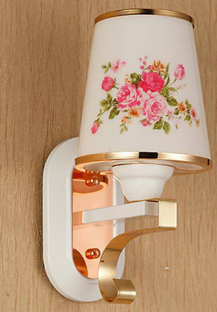 Applique murale or rose Aisle