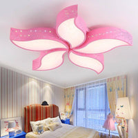 Plafonnier LED "Fleurs Enchantées" pour Enfants