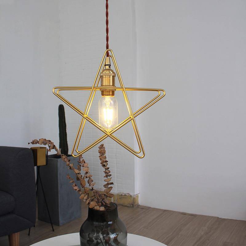 Suspension LED Étoile Loft.