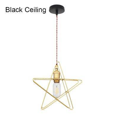 Suspension LED Étoile Loft.