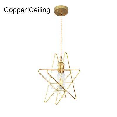 Suspension LED Étoile Loft.