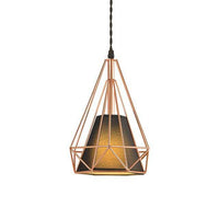 Suspension cage vintage pyramidala