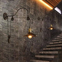 Applique murale rustique Loft Antique en Métal
