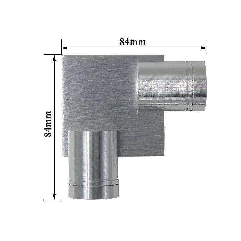 Applique murale LED chromée: double spot