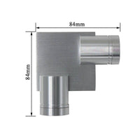 Applique murale LED chromée: double spot