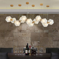 Lustre doré LED Avize Ultra Chic