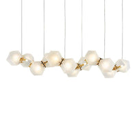 Lustre doré LED Avize Ultra Chic